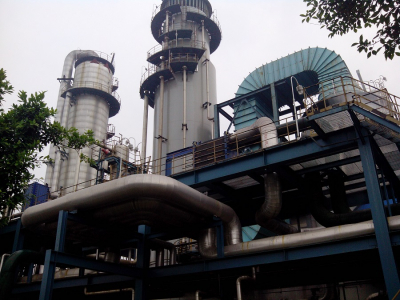 A plant in Chongqing MEA decarbonisation plant